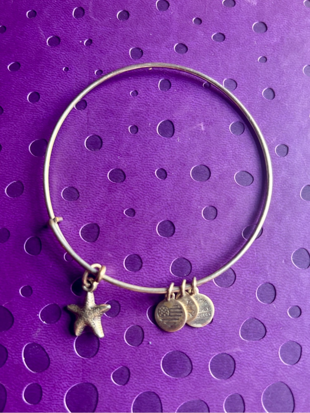 🌊 Alex and Ani Starfish expandable bangle